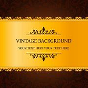 Image result for Golden Vintage Background