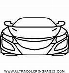 Image result for Coloring Pages of 17 Acura NSX