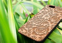 Image result for Woman with Wooden iPhone Case
