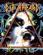 Image result for Def Leppard Hysteria Album Cover