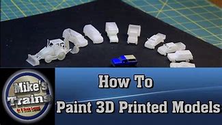 Image result for How to Paint a 3D Print Figure Clean with a Brush
