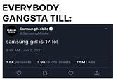 Image result for Samsung Girl Meme