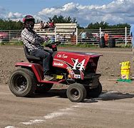 Image result for Dirt Track Lawn Tractors Racing