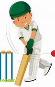 Image result for Boy Playing Cricket Clip Art