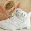 Image result for Air Jordan 6 Retro White