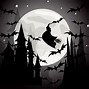 Image result for Bats Flying Moon