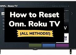 Image result for Onn Roku TV Reset Button