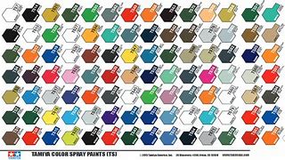 Image result for Tamiya Spray Paint Colors