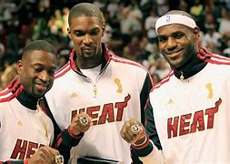 Image result for Miami Heat LeBron D-Wade and Chris Bosh
