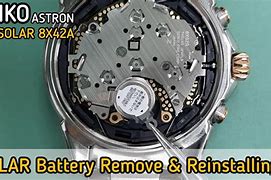 Image result for Seiko Solar Battery Replacement