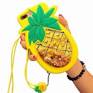 Image result for Pinapple Glitter iPhone Case