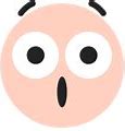 Image result for Flushed Emoji PNG