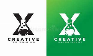 Image result for Letter X Lab Logo Chemical