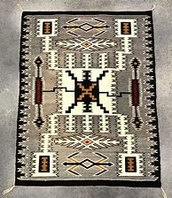 Image result for Navajo Rugs Mid Century Designs