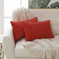 Image result for Red and White Throw Pillow Covers