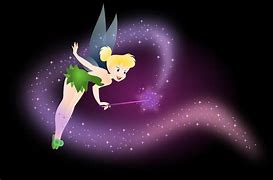 Image result for Black and White Tinkerbell Pixie Dust
