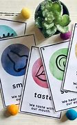 Image result for 5 Senses Cards