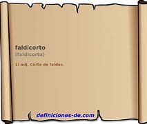 Image result for faldicorto