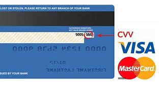 Image result for Credit Card CVV Number