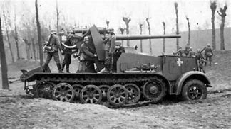Image result for German Half Track WW2 Flak 88