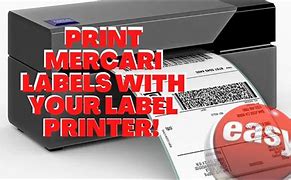 Image result for Mercari Shipping Label