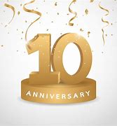 Image result for 10 Year Anniversary Symbol