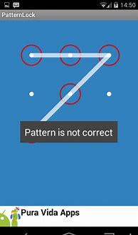 Image result for Pattern Lock Android Over Down Left Up