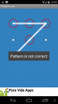 Image result for Forgot Pattern Lock Android