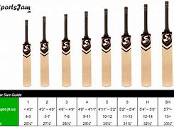 Image result for Size 4 Cricket Bat