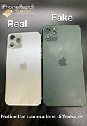 Image result for Back of an Original and Fake iPhone 11 Pro Max