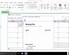 Image result for Add a Calendar to OneNote
