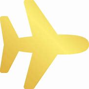 Image result for Gold Airplane Clip Art