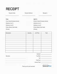 Image result for Blank Apple Receipt Word