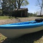 Image result for Pelican Bandit NXT 100 Kayak, Fade Red Yellow