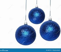 Image result for Blue Christmas Balls