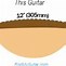 Image result for 1 Meter Long Guitar