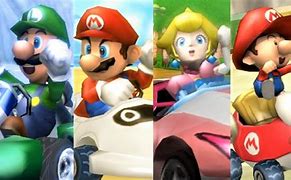 Image result for Mario Kart Wii All Characters Winning Animations