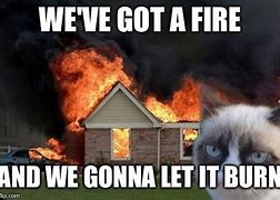 Image result for Burning Rage Cat Meme