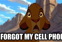 Image result for Forgot Cell Phone Humor