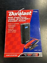 Image result for Duralast 800 Peak Amp Jump Starter Power Pack