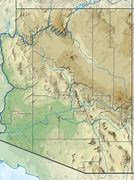 Image result for Arizona Relief Map