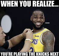 Image result for NY Knicks Memes