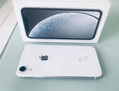 Image result for iPhone XR Box Opieng in White