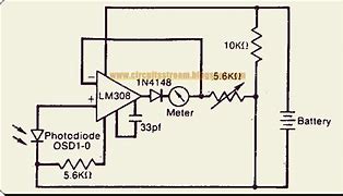 Image result for Light Meter Circuit