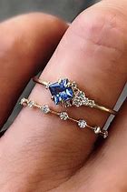 Image result for Colored Stone Engagement Rings