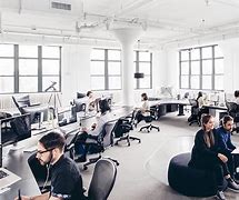 Image result for Cartographic Picture of 3 Person in an Office Space