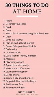 Image result for Things to Do When Your Bored at Home