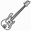 Image result for Electric Guitar Line Drawing
