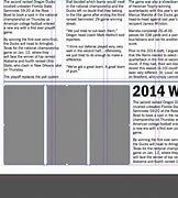 Image result for Blank Newspaper Layout Template