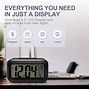 Image result for Digital Alarm Clock Black Numbers